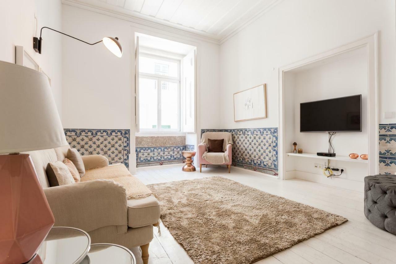 Baixa Tile Blue Two-Bedroom Apartment - By Lu Holidays Lisboa Extérieur photo